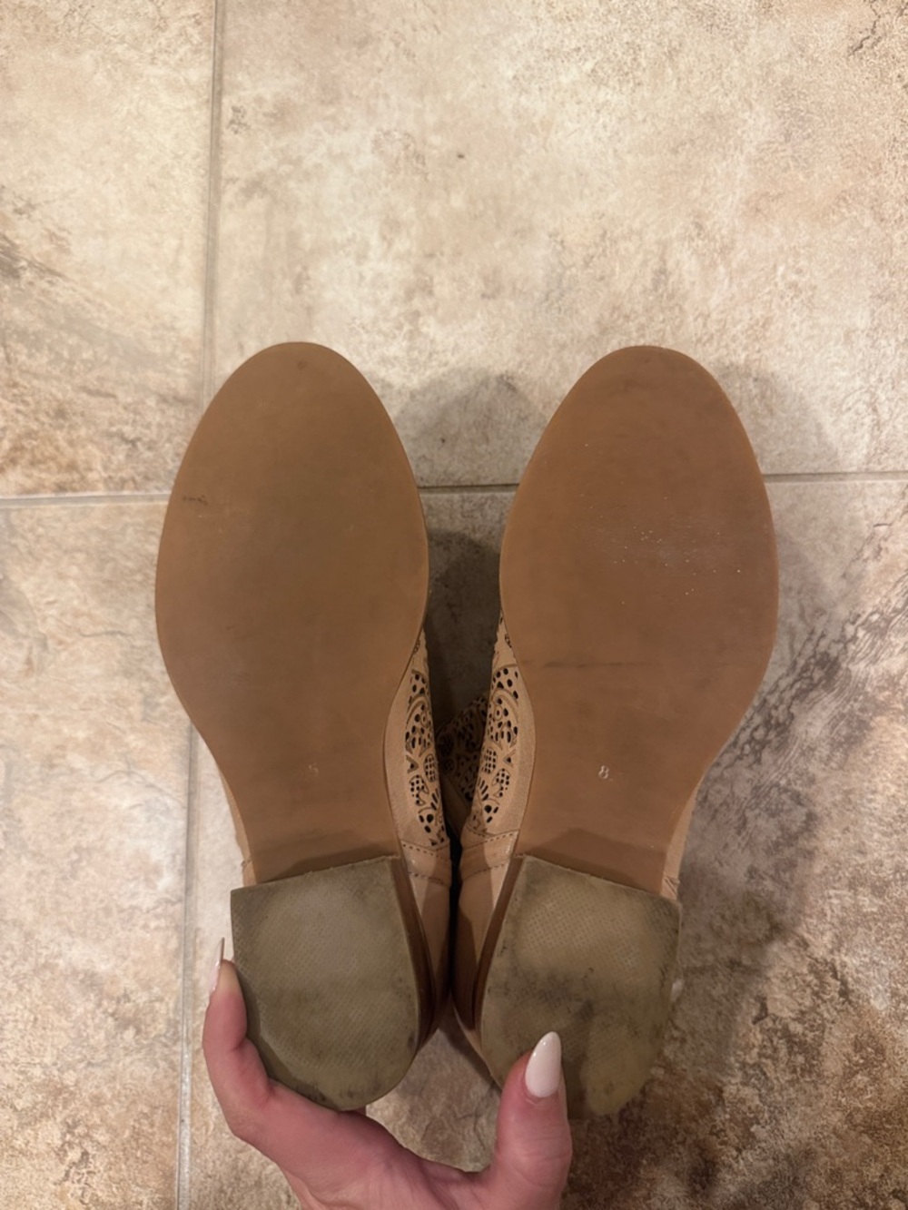 Jeffrey Campbell Brown Cutout Ankle Booties - Picture 3 of 3